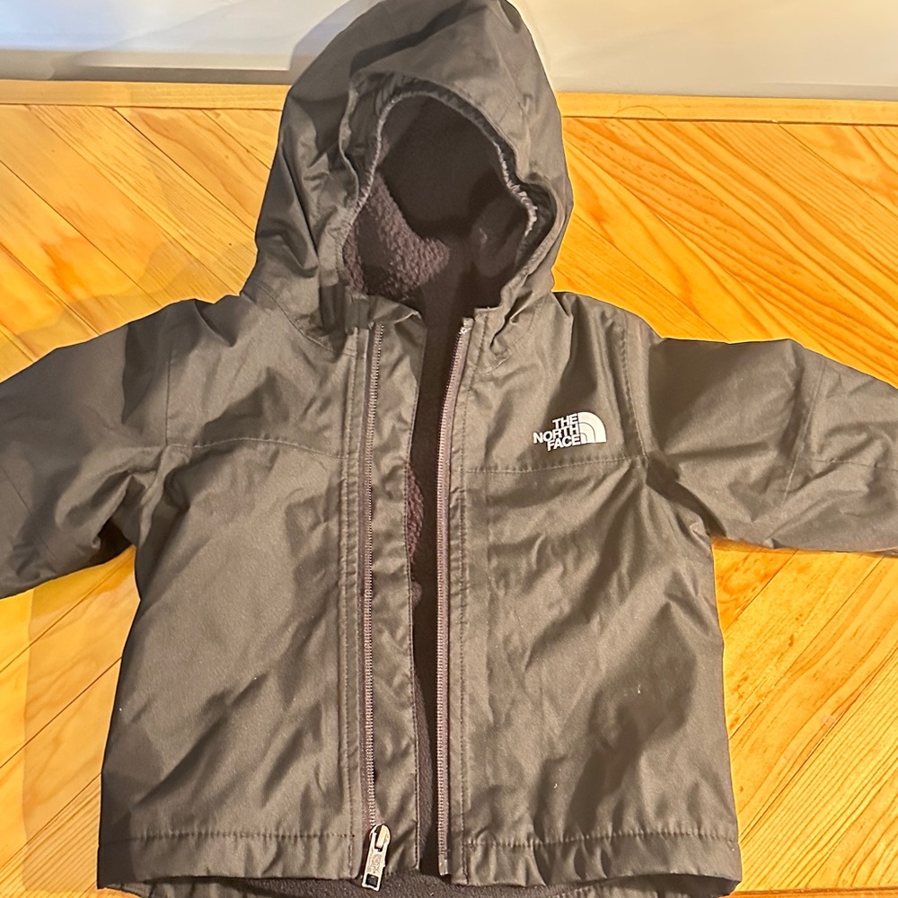The North Face Fleece Lined Baby Hooded Jacket